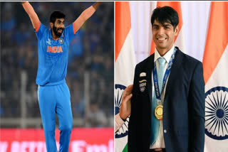 NEERAJ CHOPRA GAVE MINOR SUGGESTION TO JASPRIT BUMRAH FOR INCREASE HIS SPEED