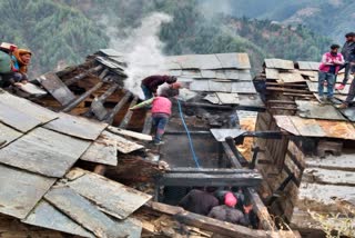 House Burnt in Balichowki  mandi