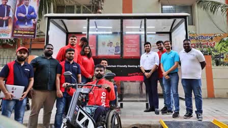 Country's first wheelchair-accessible resting point inaugurated in Bengaluru