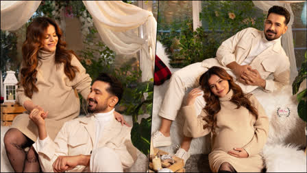 Mom-to-be Rubina Dilaik pens about her to-be-born twins' toes kicking; maternity shoot with hubby Abhinav Shukla goes viral