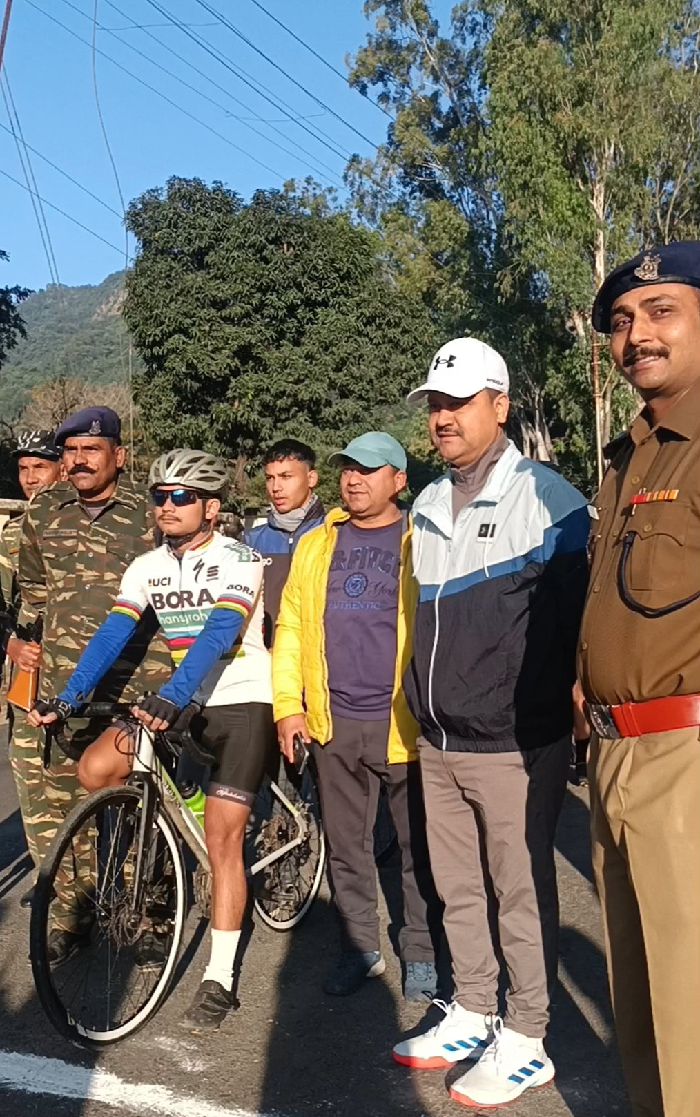 Pauri cyclist Ashwin Rauthan