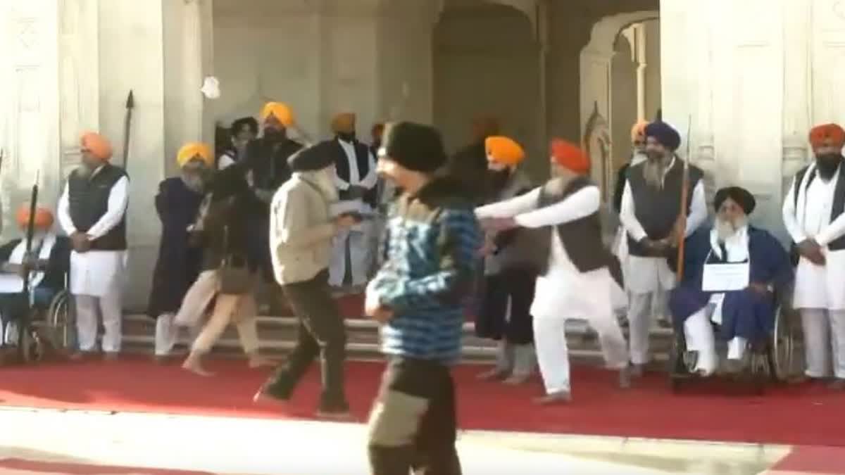 Punjab Attack on Shiromani Akali Dal leader Sukhbir Singh Badal