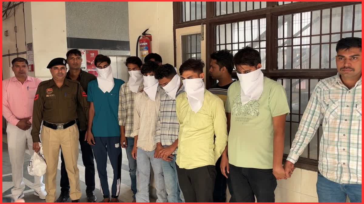 6 thugs arrested from Rajasthan