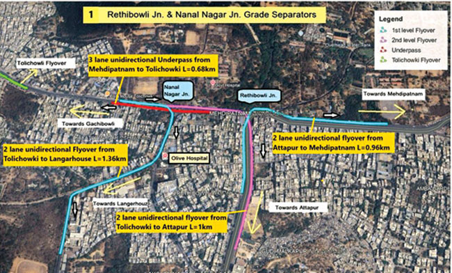 HYD ROAD CONSTRUCTION PLANS