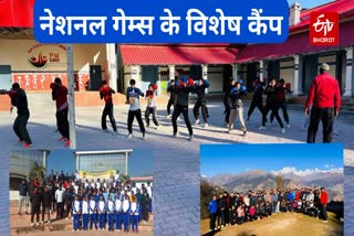 SPECIAL CAMPS FOR NATIONAL GAMES