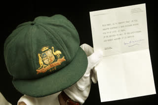 Sir Don Bradman Cap Auction