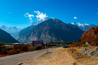 File Photo of Eye-Catching Himalayan Mountains, Viewed while driving from China border to Kathmandu, Nepal