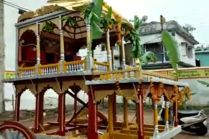 Administration did not give permission to visit Lord Jagannath's chariot in Jabalpur