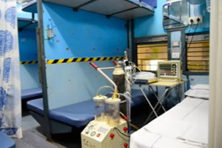 Isolation ward in railway 