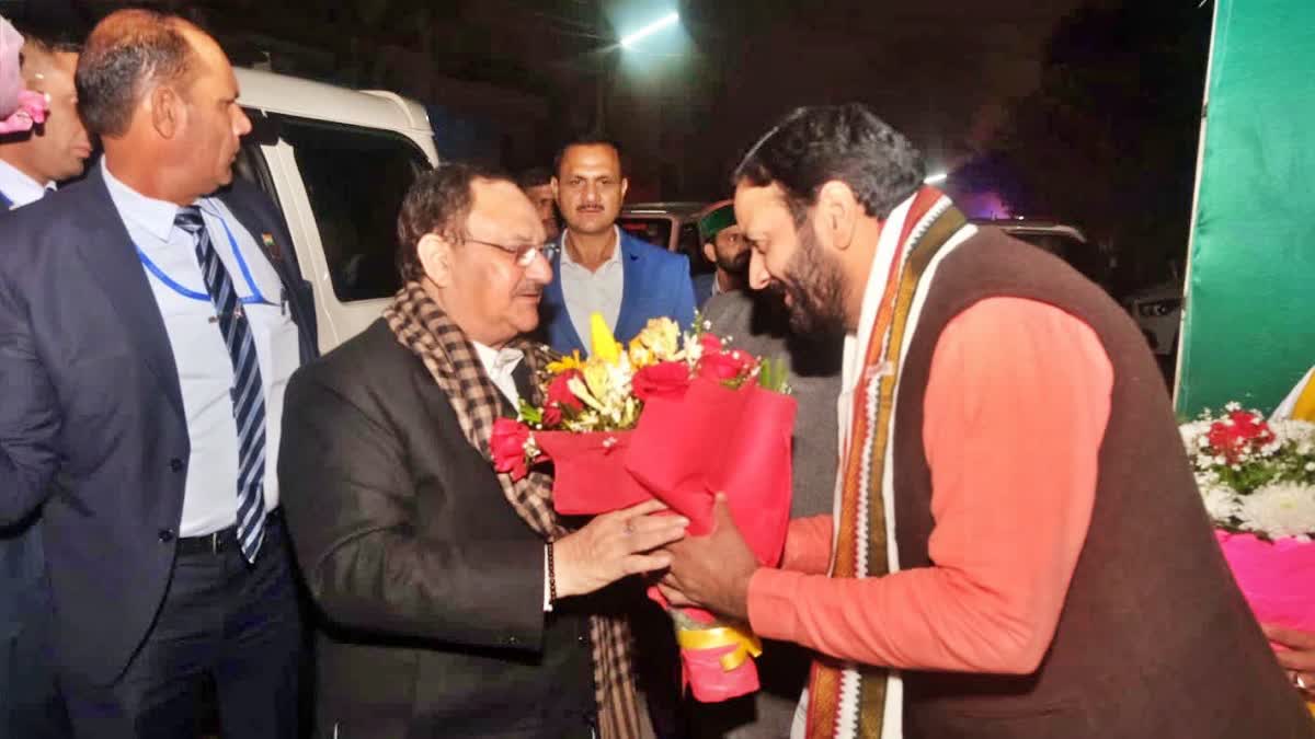 BJP President JP Nadda visits Haryana