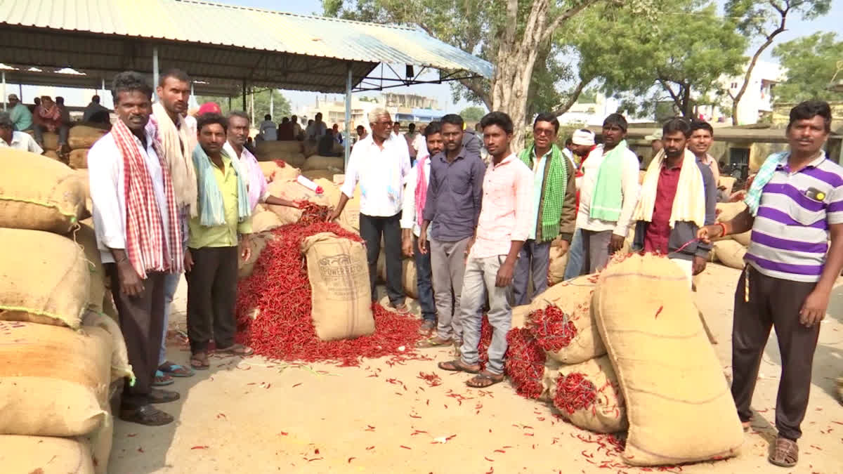 Farmers Price Problems in Khammam