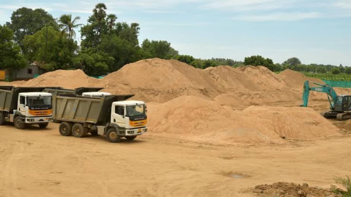 Sand quarry