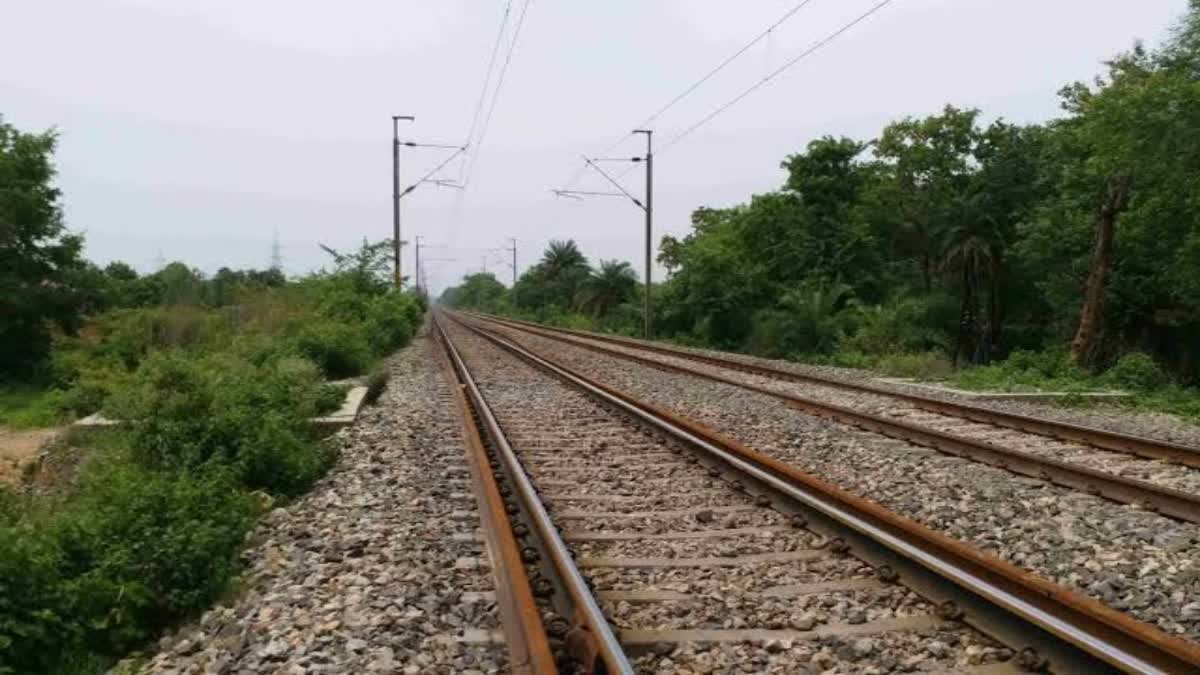 Survey of railway line in PTR