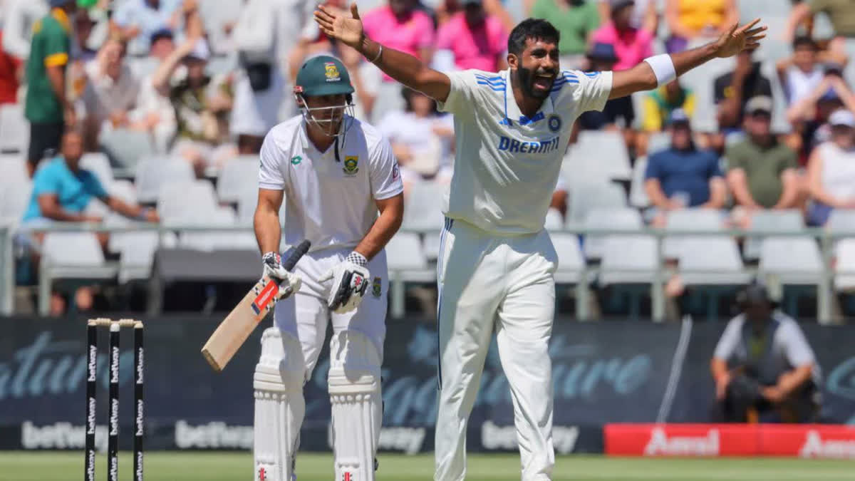 JASPRIT BUMRAH BECAME 3RD INDIAN BOWLER TO TAKE MOST WICKETS IN SOUTH AFRICA