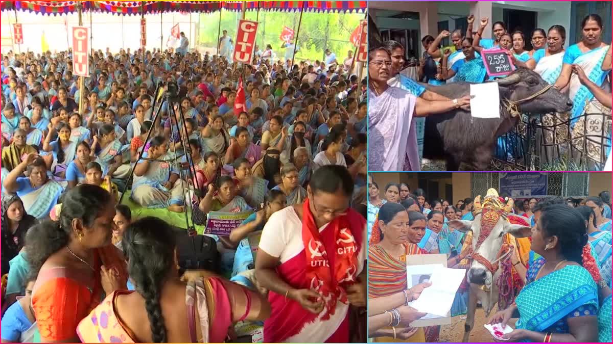 Anganwadi_Workers_Protest