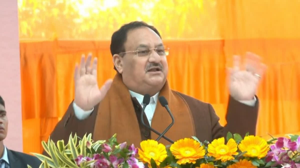 BJP party president J P Nadda