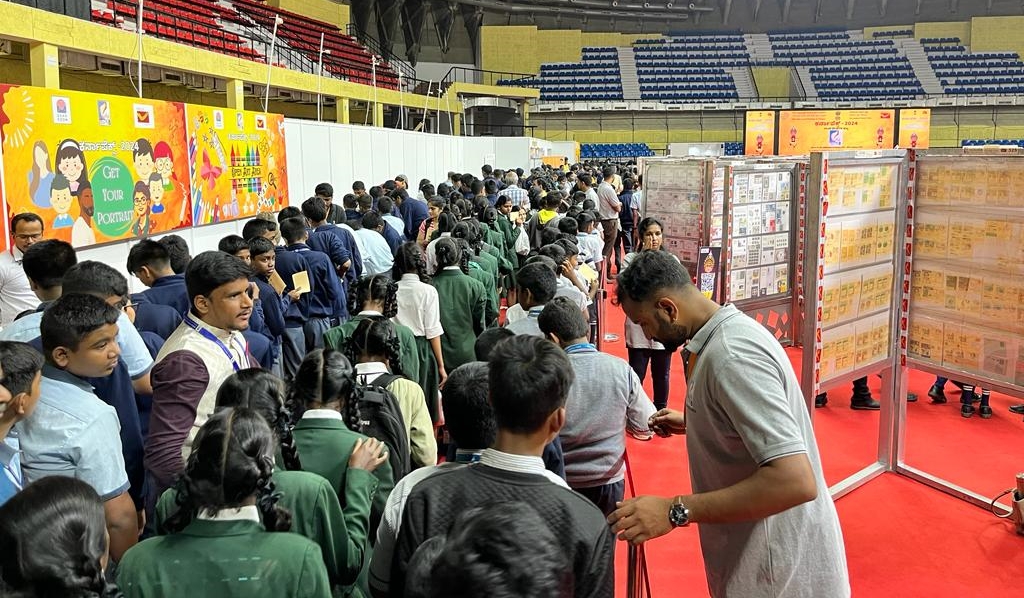 inauguration of Karnapex philatelic exhibition in Bengaluru