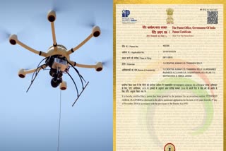 Central government Patented invention of Drone by Department of Aeronautics in Chennai Anna University