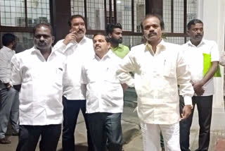 Thiruvallur collector insulting issue of kv kuppam mla Poovai Jagan Moorthy