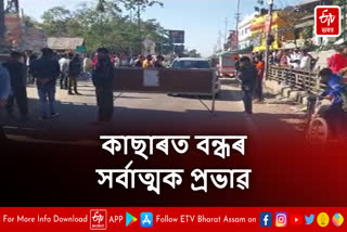 Drivers protest at various places in Cachar