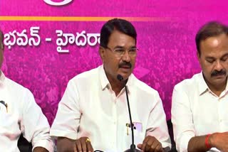 BRS Leader Niranjan Reddy Press meet