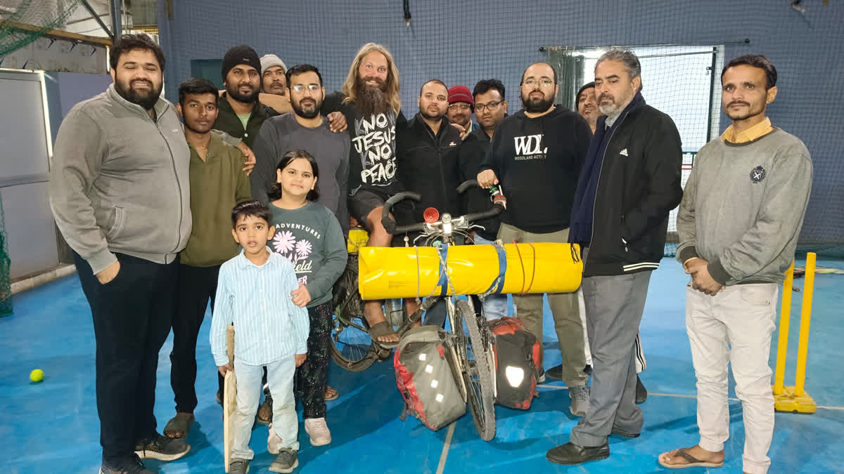 'Indians Are Always Eager To Help...': German Man On Cycling Expedition Reaches Jamshedpur