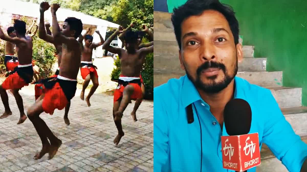 KALOLSAVAM 2025  KALOLSAVAM 2025 POORAKKALI  സജീഷ് പയ്യന്നൂര്‍ പൂരക്കളി  LATEST NEWS IN MALAYALAM