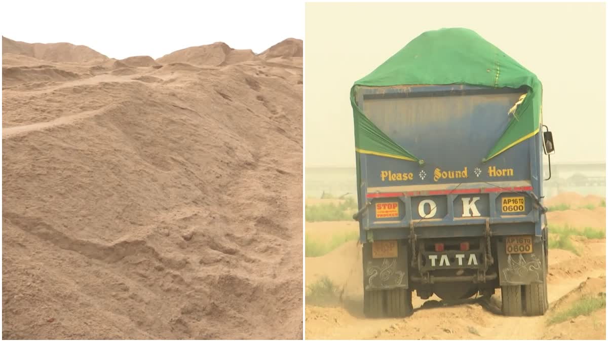 ILLEGAL SAND MINING IN NTR DISTRICT