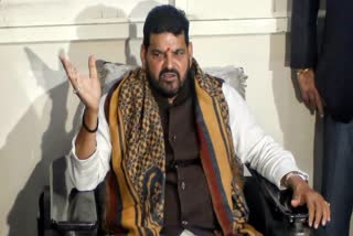 A file photo of Former MP Brij Bhushan Singh