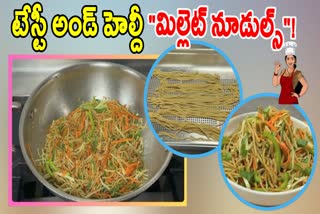 VEG MILLET NOODLES RECIPE