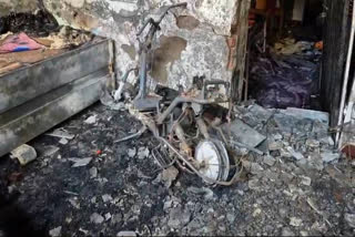 A 11-year-old girl was killed after an e-scooty exploded at Ratlam in Madhya Pradesh