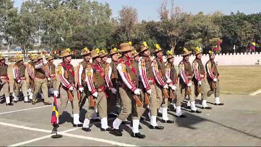 145th Foundation Day of Jharkhand Armed Force