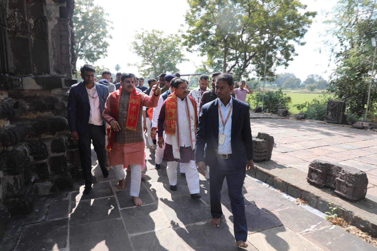 CM Mohan Yadav in Gajnikheda Badnagar