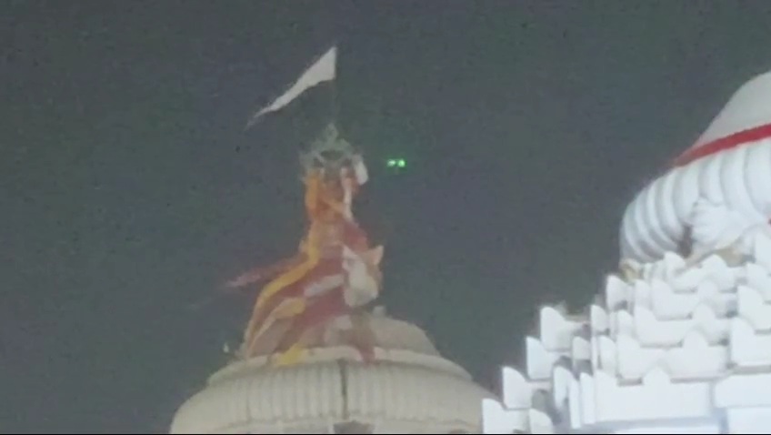 Drone Seen Flying Over Puri Jagannath Temple