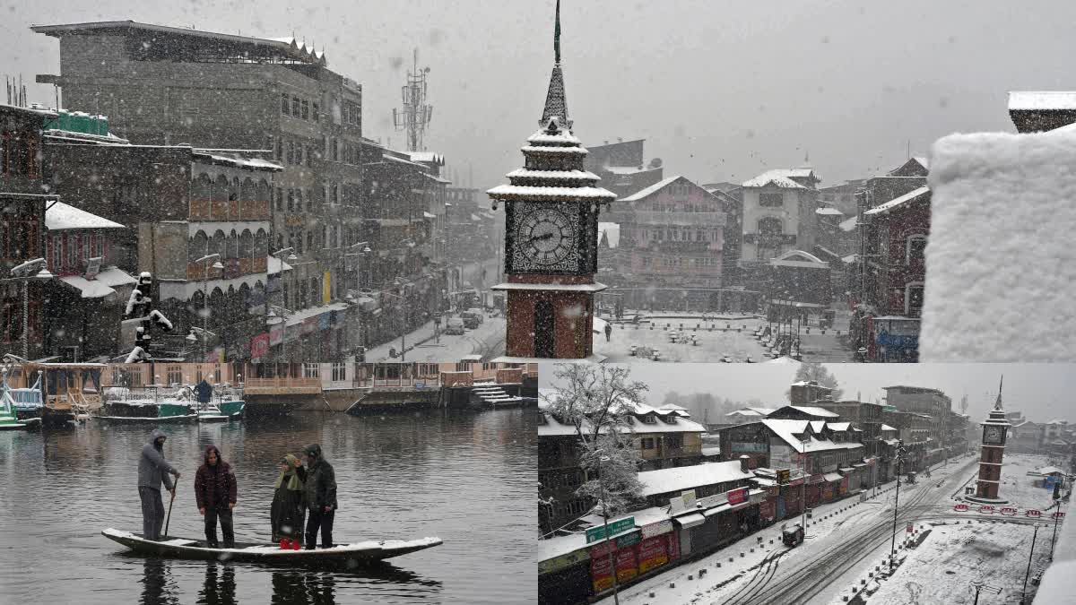 gallery weather jammu kashmir snowfall ശ്രീനഗറില്‍ മഞ്ഞുവീഴ്ച