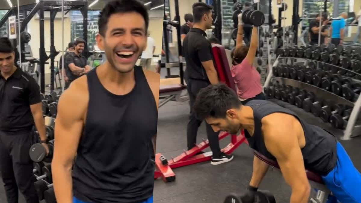 Kartik Aaryan, Kartik Aaryan Instagram, Kartik Aaryan Gym Video