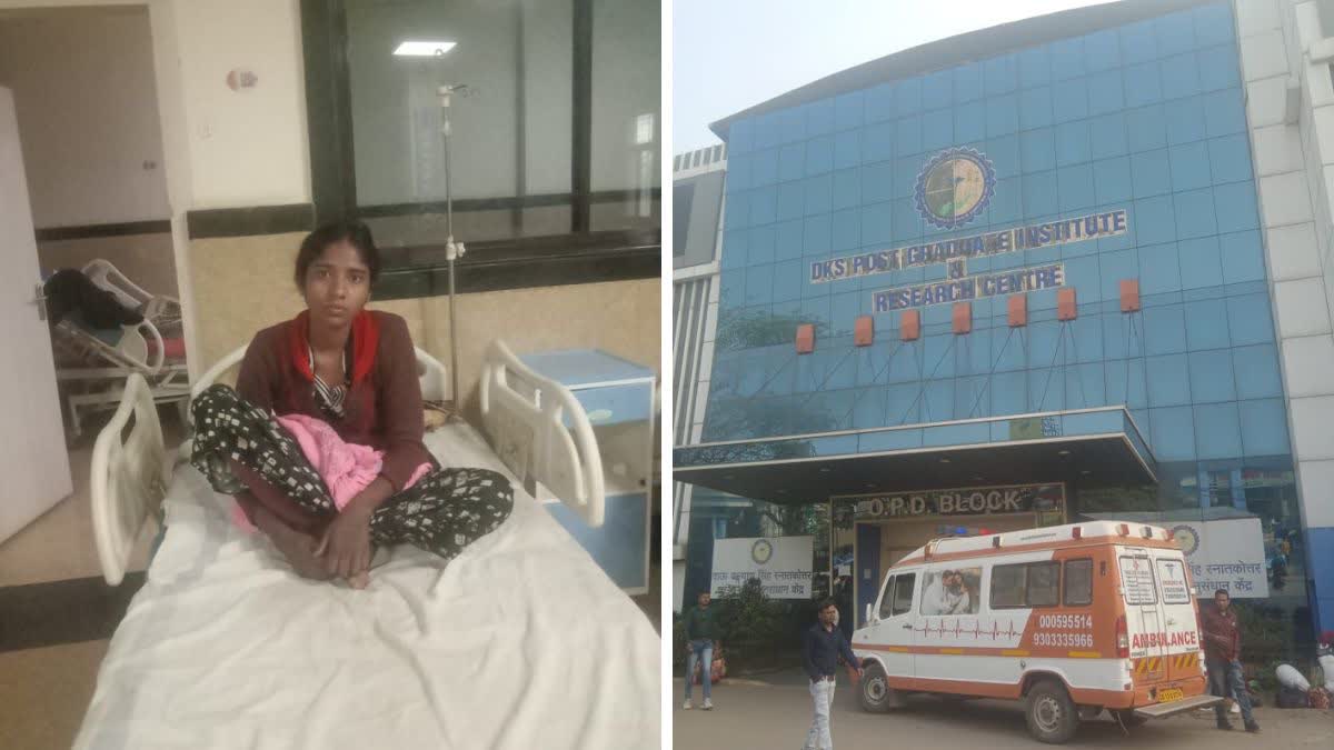 Jashpur Sukanti became disabled after burnt