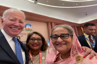 US President Joe Biden and Bangladesh's Prime Minister Sheikh Hasina