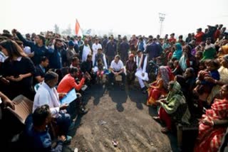 Etv Bharatrahul-gandhi-bharat-jodo-nyay-yatra-in-ramgarh