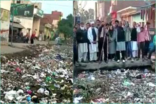 Garbage piles everywhere in the Muslim-majority area of Aligarh
