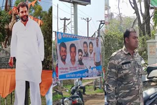 preparations to welcome rahul gandhi at booty more ranchi