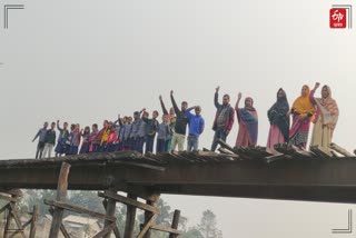 protest in Kalgachia