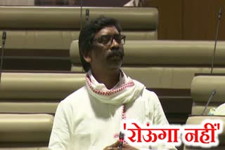 MLA Hemant Soren speech in Jharkhand Assembly special session