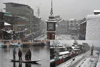 gallery weather jammu kashmir snowfall ശ്രീനഗറില്‍ മഞ്ഞുവീഴ്ച