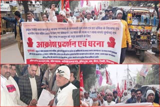 drivers protest in jind