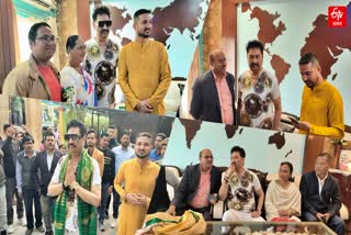 singer kumar sanu visits kokrajhar