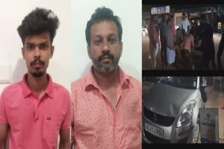 Clashes over vehicle collision  Attack on police in idukki  വാഹനം തട്ടിയതിനെച്ചൊല്ലി കയ്യാങ്കളി  പൊലീസിന് നേരെ ആക്രമണം