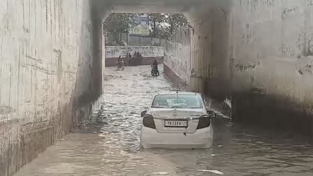 sultanpur lodhi under bridge over flow water, people worried