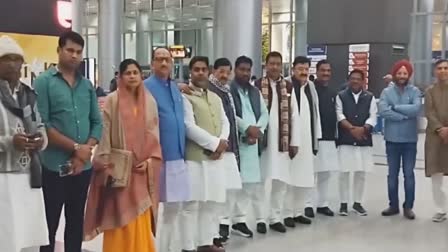 Camp of Congress MLAs of Bihar in Hyderabad