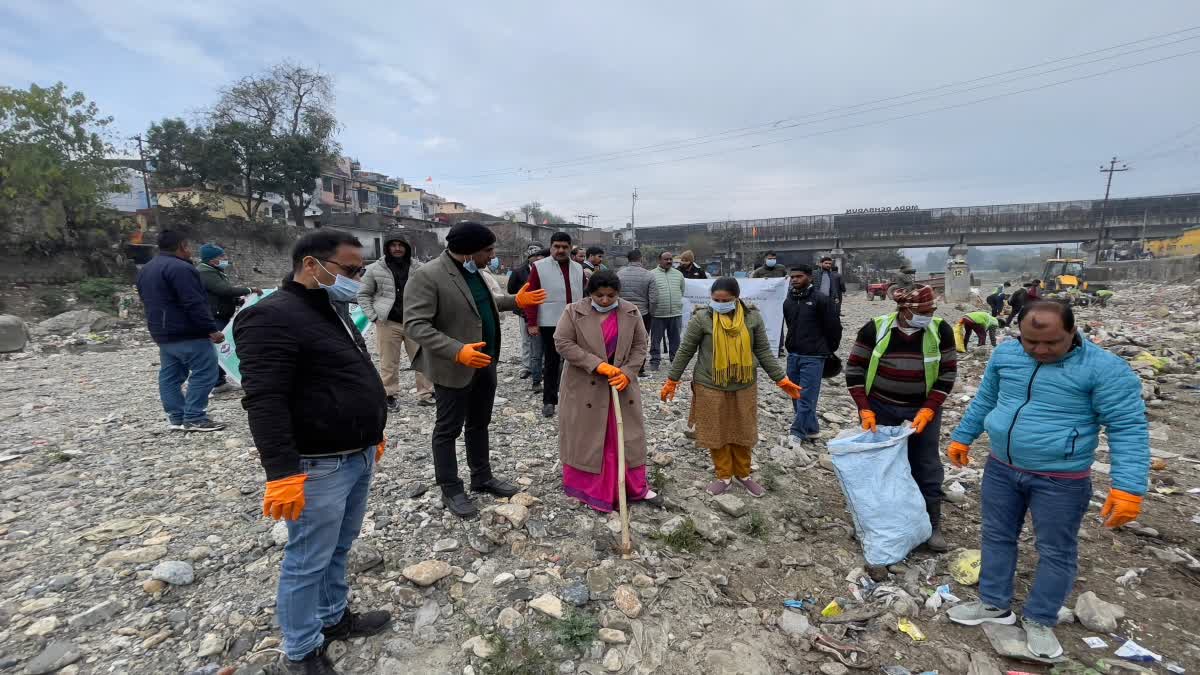 Dehradun Rispana River Cleaning